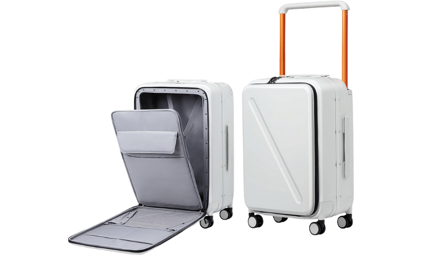 Milada Medium Size Front Opening Pocket Suitcase